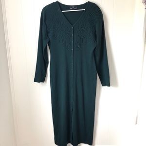 Vintage Midi Sweater Dress
